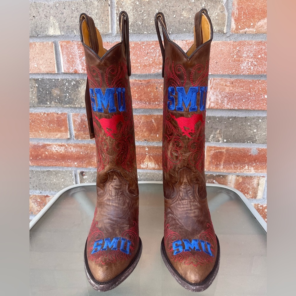 SMU Mustangs Gameday Cowboy Boots